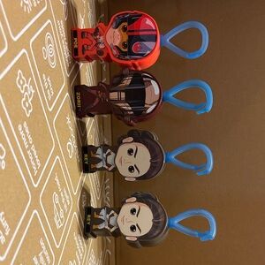 Star Wars Zorii & Rey Clip Keychains – Cute Collectible Set